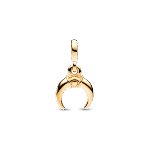 Alternative view of Charm Treo Mạ Vàng 14K Mắt Trăng Lưỡi Liềm