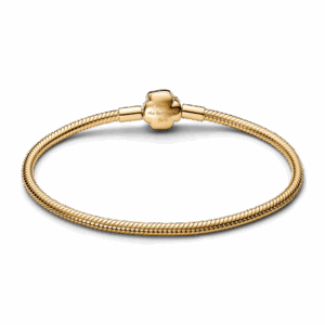 Alternative view of Vòng Tay Disney Pandora Mạ Vàng 14K Khóa Hoa Hồng Đỏ