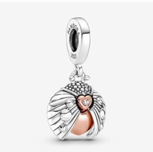 Charm Pandora Moments Mạ Vàng Hồng 14k Bọ Rùa