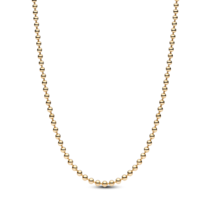 Dây Chuyền Pandora Mạ Vàng 14K Chuỗi Bi Vẻ Đẹp Tối Giản