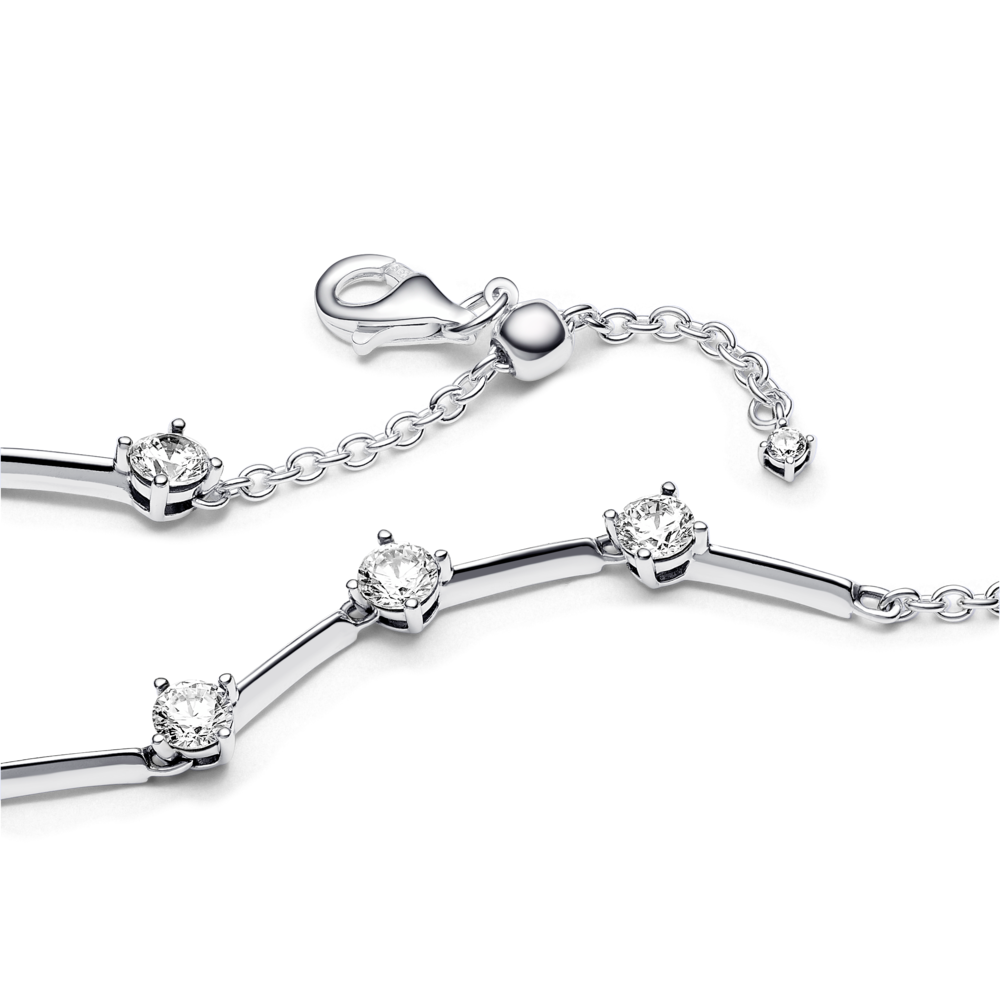 Vòng Bạc Pandora Timeless Lấp Lánh Khóa Trượt - Ảnh 2