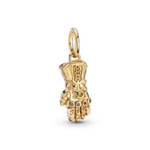 Charm Marvel x Pandora Mạ Vàng 14k Găng Tay Vô Cực