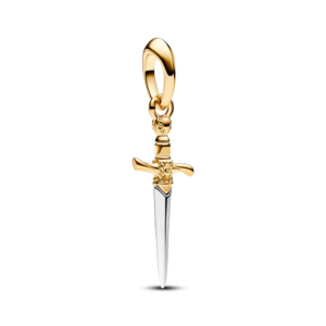 Charm Game Of Thrones x Pandora Mạ Vàng 14K Gươm Arya Stark
