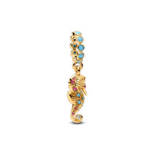 Alternative view of Charm Mạ Vàng 14K Cá Ngựa - Vũ Điệu Biển Xanh
