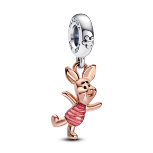 Charm Disney x Pandora Mạ Vàng Hồng 14K Hình Nhân Vật Piglet