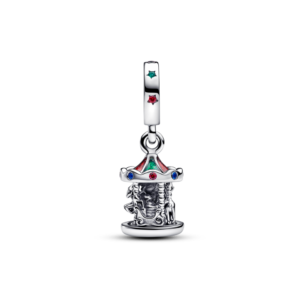 Charm Pandora Moments Vòng Đu Quay Di Chuyển Tráng Men Nhiều Màu