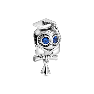 Charm Pandora Moments Bạc Hình Cú Tốt Nghiệp