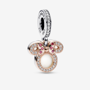 Charm Disney x Pandora Mạ Vàng Hồng 14k Minnie