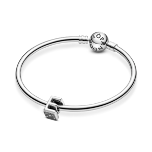 Alternative view of Charm Pandora Moments Bạc Hình Chữ E