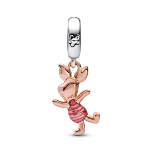 Alternative view of Charm Disney x Pandora Mạ Vàng Hồng 14K Hình Nhân Vật Piglet