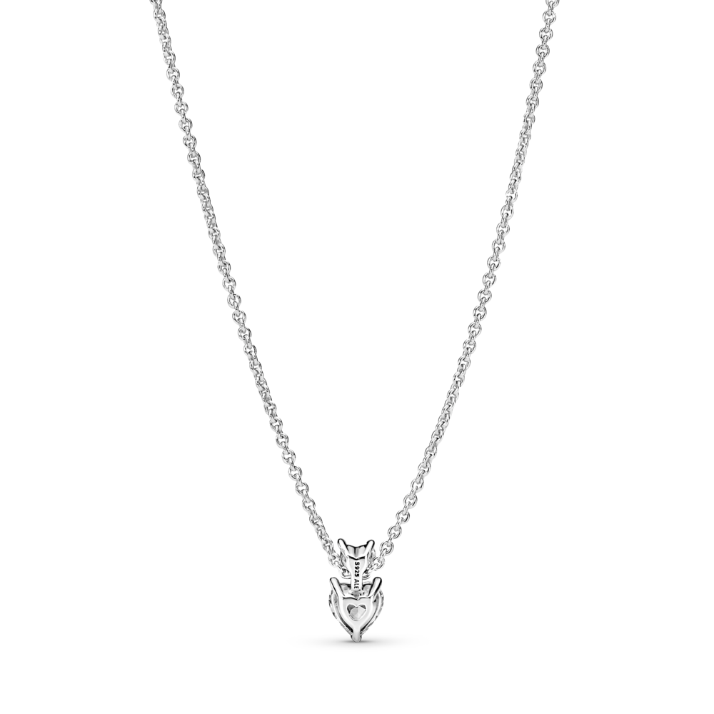 Dây Chuyền Pandora Timeless Trái Tim Đôi Lấp Lánh - Ảnh 2