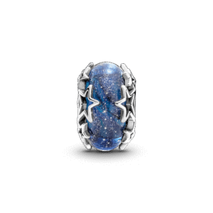 Alternative view of Charm Bạc Murano Dải Ngân Hà - Xanh Vũ Trụ