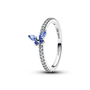 Nhẫn Pandora Timeless Nhịp Bay Tự Do (Bướm Xanh)