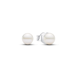 Hoa Tai Bạc Pandora Timeless Đính Ngọc Trai Cỡ Vừa